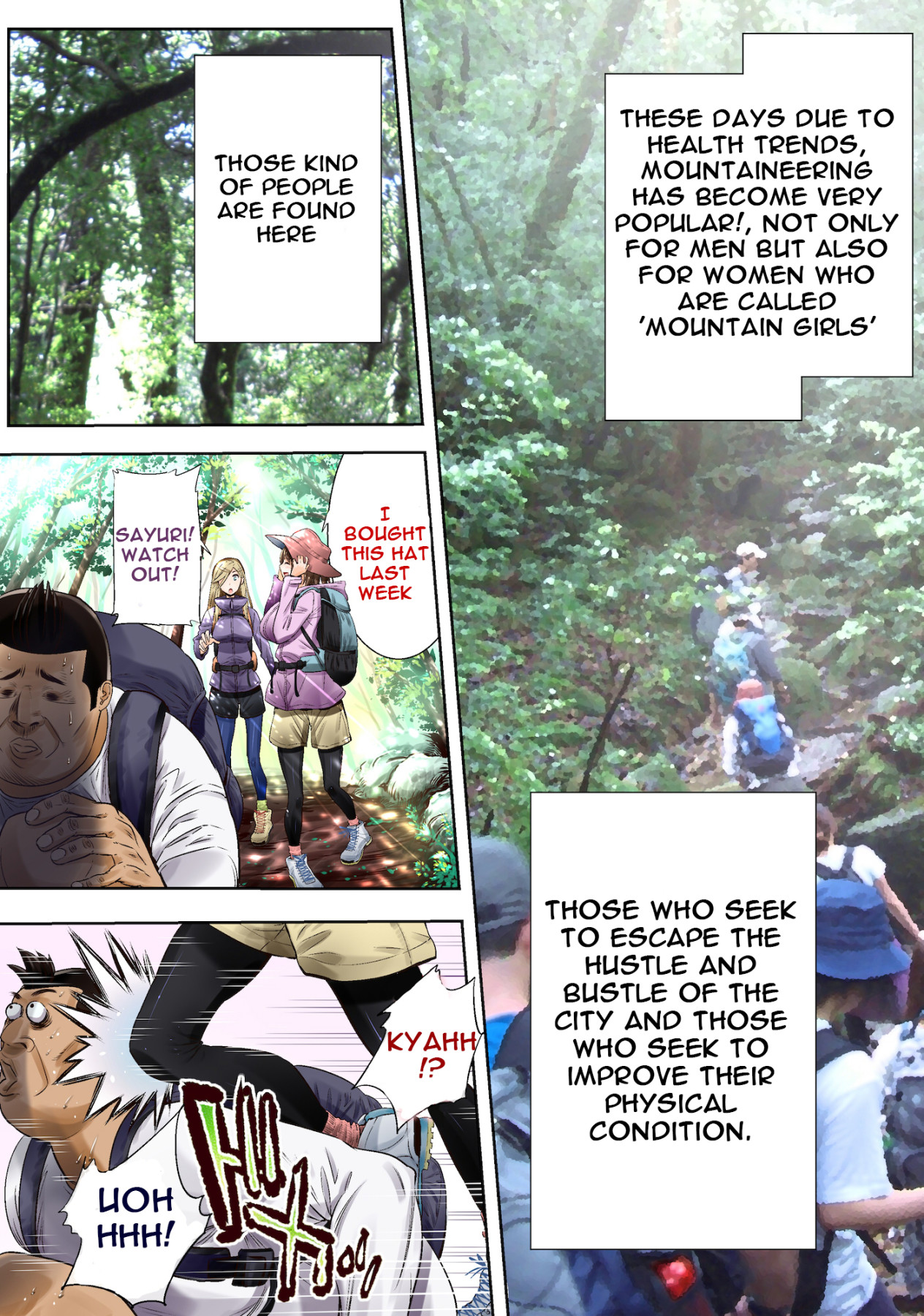 Hentai Manga Comic-Having Outdoor Sex With a Girl In The Mountains-Read-3